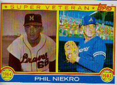 1983 Topps      410     Phil Niekro